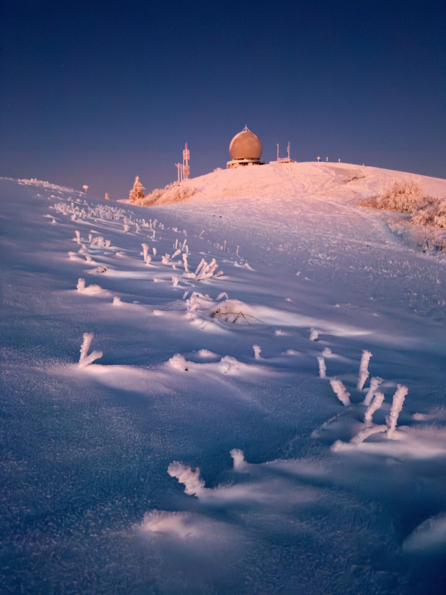 Das ist von dieser Wintersaison. Ein paar wenige Tage gab es schon echten Winter in der Rhön. Mal sehen was noch kommt.