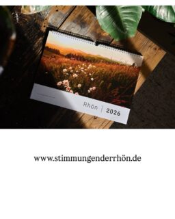 Der Rhönkalender 2026. Ab jetzt im Onlineshop. 

22,00€ in DIN-A3. Mit Landkarte. 

#kalender #rhön #wasserkuppe #hessen